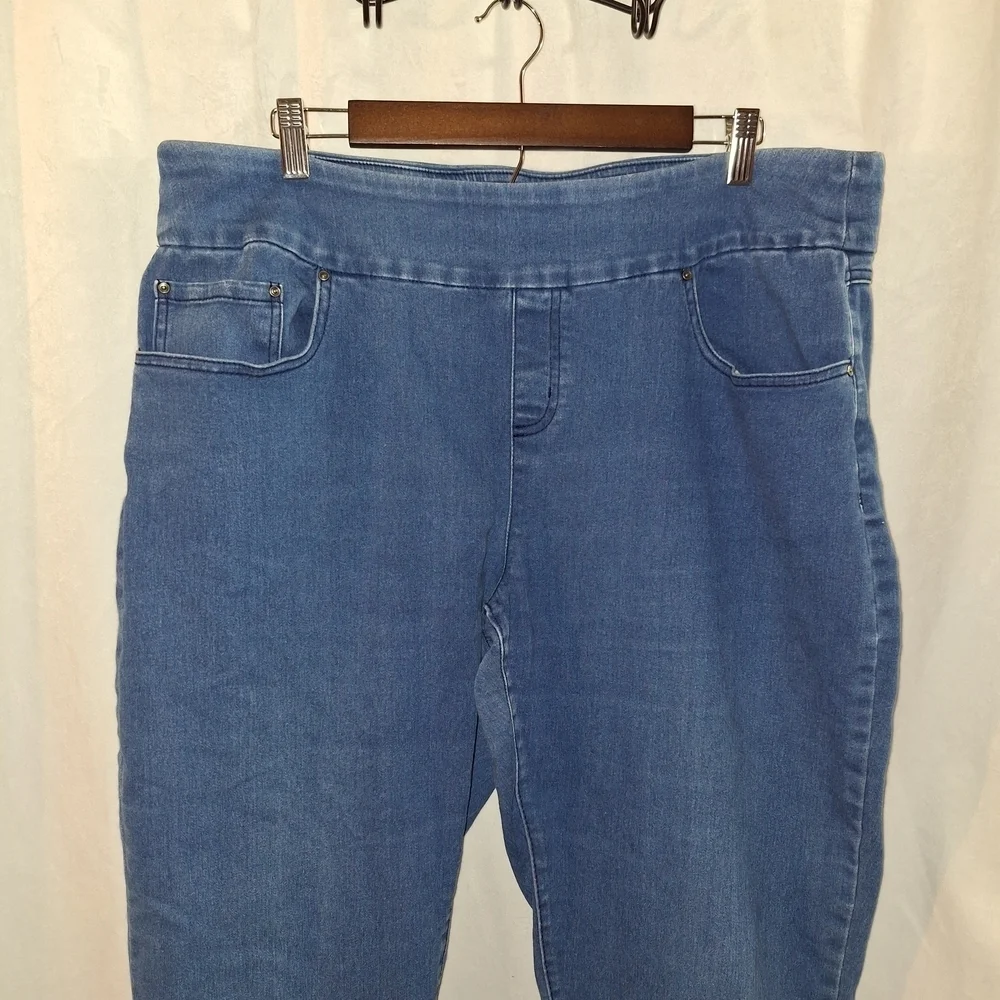 Time and Tru Blue Jeggings with Classic Style